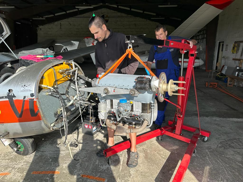 L13 Vivat má motor zpět ze servisu